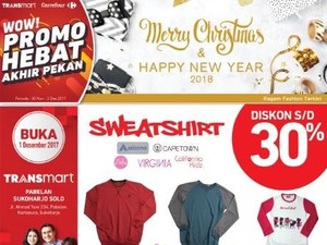 Hangat di Musim Hujan dengan Diskon Sweatshirt di Transmart Carrefour