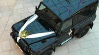 Mobil tersebut diperlihatkan di weeding fayre baru-baru ini, sudah lengkap dengan pelat nomor WED IIIN dan WED IIN, dan sangat persis dengan kendaraan khas kerajaan. Istimewa.
