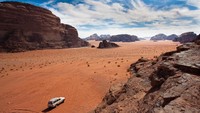 Bahkan, beberapa film Hollywood seperti Red Planet (film tentang planet Mars), Passion in the Desert, Transformers: Revenge of the Fallen, The Frankincense Trail dan terakhir The Martian syuting  memakai Wadi Rum sebagai lokasi syuting Planet Mars (Thinkstock)
