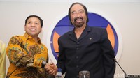 Setya Novanto mengenakan jam tangan Richard Mille RM011 Lotus F1 Team saat menemui Ketum NasDem Surya Paloh awal tahun ini. Foto: Ari Saputra/detikcom