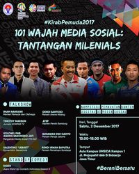 Kirab Pemuda 'Tantang' Kalangan Milenial di Sidoarjo