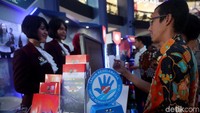 Dalam pameran ini, masyarakat bisa menambah wawasan tentang informasi lalu lintas.