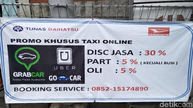Taksi Online Dapat Diskon Servis