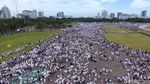 Foto Reuni 212 dari Udara Pukul 10.00-11.00 WIB