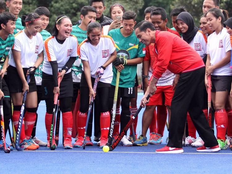 Jokowi Resmikan Empat Venue Asian Games di GBK