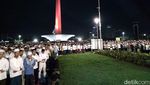 Melihat Lagi Momen Syahdu Reuni 212: Salat Subuh Berjemaah di Monas