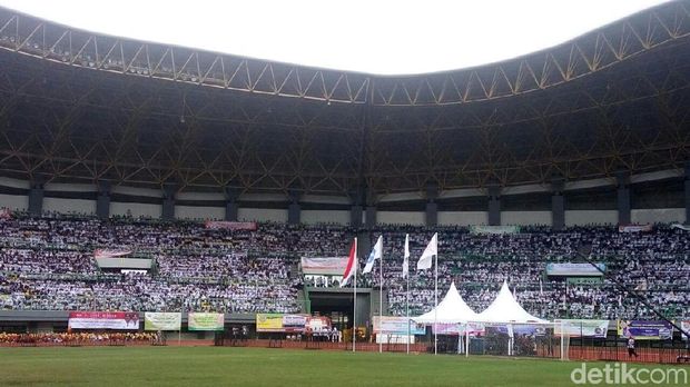  Presiden Jokowi di HUT ke-72 PGRI di Bekasi, Sabtu (2/12/2017)