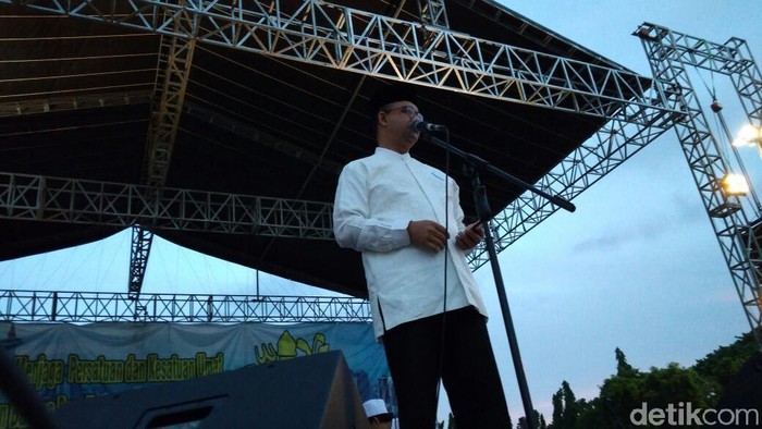 Anies ke Massa Reuni 212: Doakan Kami Jalankan Amanah di Jakarta