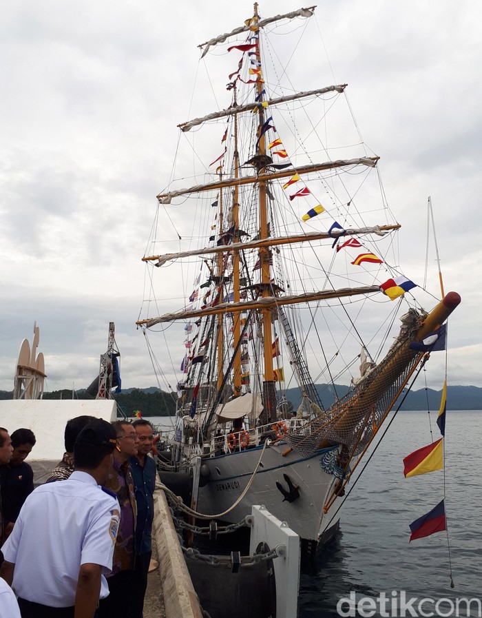 Ini Dia Kapal Dewa Ruci  yang Sudah Berlayar Sejak Era Soekarno