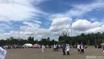 Foto: Usai Reuni 212, Lapangan Monas Bersih