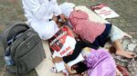 Momen-momen Reuni 212: Orasi, Antre di Toilet dan Monas yang Bersih