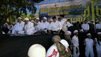 Sejumlah tokoh turut hadir dalam reuni 212. Sebut saja Sekjen FUI Muhammad Al Khaththath hingga Gubernur DKI Jakarta Anies Rasyid Baswedan. (Foto: Kanavino AR/detikcom)