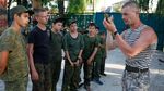 Foto: Camp Pelatihan Militer untuk Remaja Rusia