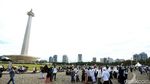 Momen-momen Reuni 212: Orasi, Antre di Toilet dan Monas yang Bersih