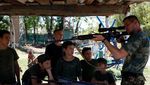 Foto: Camp Pelatihan Militer untuk Remaja Rusia