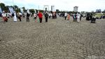Momen-momen Reuni 212: Orasi, Antre di Toilet dan Monas yang Bersih