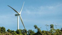 PLTB Sidrap akan menghasilkan listrik sebesar 75 MW dari 30 turbin angin berukuran raksasa. Pool/PLTB Sidrap.