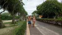 Tak hanya Kuta, kawasan Nusa Dua juga masih banyak dikunjungi turis (Ardian Fanani/detikTravel)