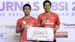 Dua Kata Untuk Hendra/Ahsan Usai Juara Kejurnas di Bangka Belitung