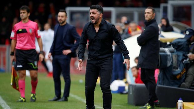 Genarro Gattuso mendapat poin positif dari Direktur Olahraga AC Milan, Massimiliano Mirabelli.