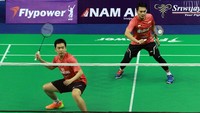 Sebagian besar warganet meminta agar Hendra dan Ahsan kembali dipasangkan, Ayo rujuk, pasangan lagi, satukan lagi, adalah sebagain permintaan yang muncul. (dok. PBSI)