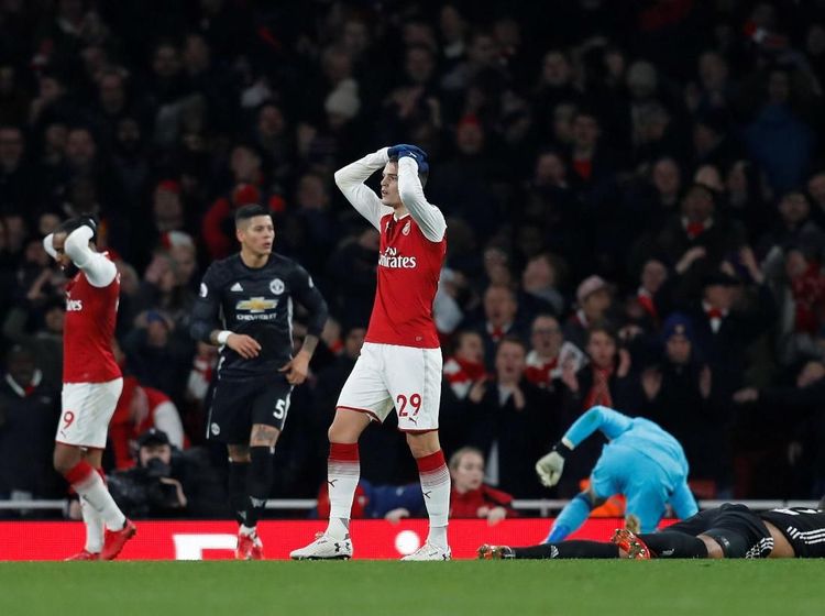 Rentetan Kemenangan Kandang Arsenal Dihentikan MU