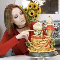 Cantiknya Pie Berbentuk Putri Disney, Bikin Tak Tega Menyantapnya