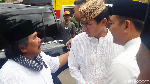 Foto: Akrabnya Sandiaga Uno dan Jaja Miharja di Acara Maulid Nabi
