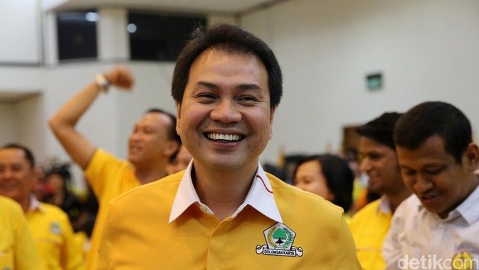 Azis Syamsuddin. (Foto: Ari Saputra/detikcom).
