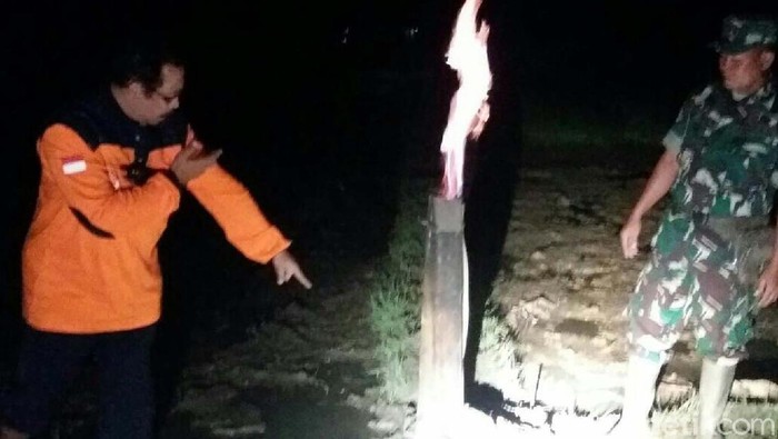 Semburan Gas Muncul di Purworejo