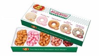 Doyan jelly bean atau donat? The Jelly Belly Company sempat meluncurkan jelly bean rasa donat Krispy Kreme seperti ‘Cinnamon Apple Filled’, ‘Strawberry Red’, dan ‘Original Glazed’. Foto: Istimewa