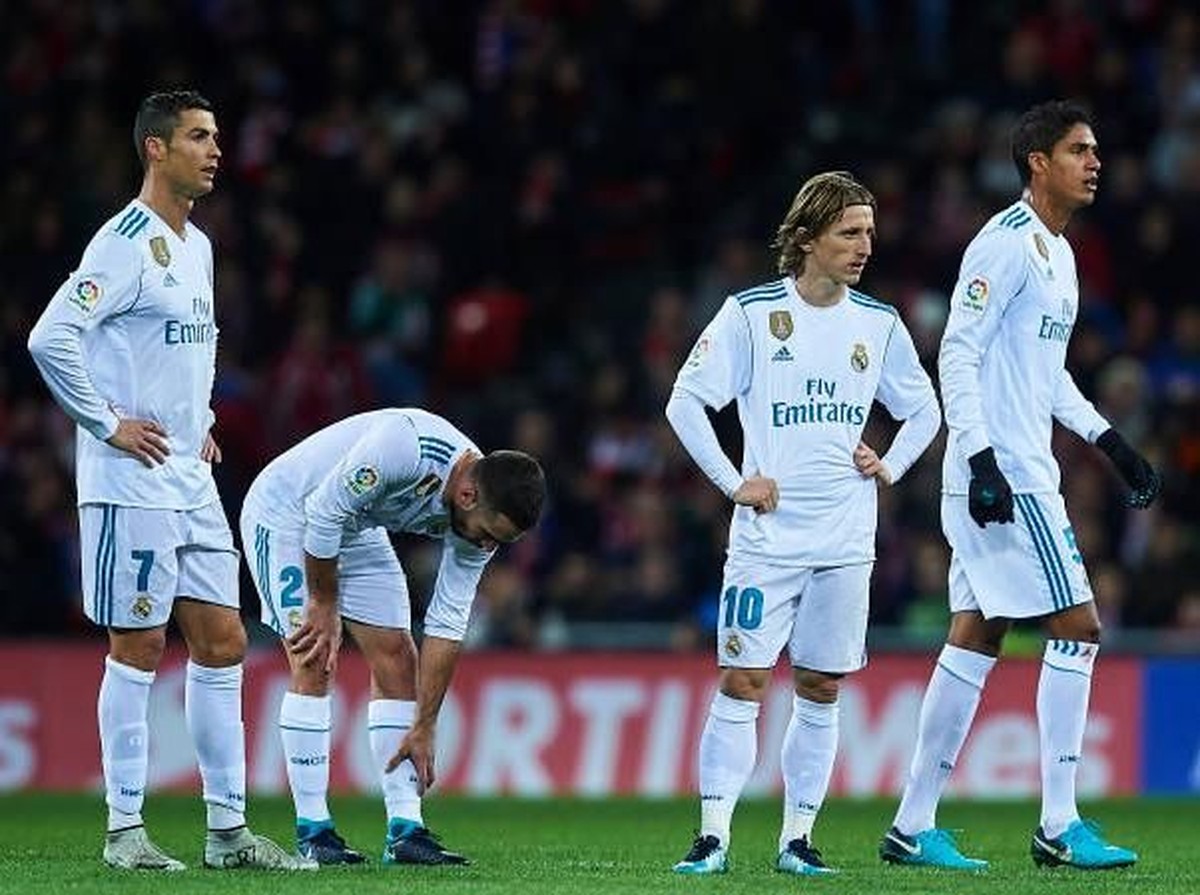 Pemain Real Madrid di lanjutan Liga Spanyol (Foto: Juan Manuel Serrano Arce/Getty Images)