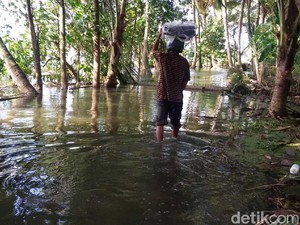 Banjir Masih Genangi Sejumlah Tempat di Kulon Progo