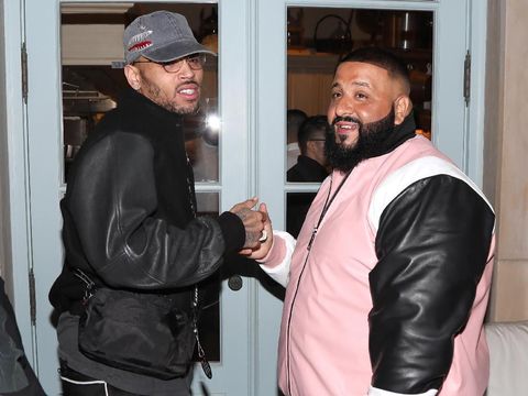 Chris Brown dan DJ Khaled.