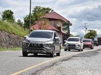 Test Drive Mitsubishi Xpander ke Padang, Berapa Konsumsi BBM-nya?