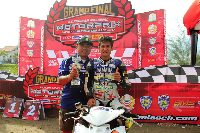Yamaha Raih Juara Indonesia Kelas MP1 dan MP2 Motorprix