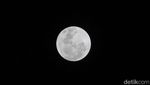 Ini Penampakan Supermoon di Langit Bandung
