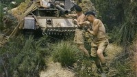 Foto atau cuplikan warna-warni dari Perang Dunia II memang telah ada beberapa waktu lampau (CNN Style/IWM)