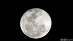 Begini Penampakan Supermoon di Langit Jakarta