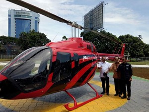 Mudik Mewah Pakai Helikopter, Begini Rasanya