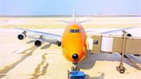 Braniff International Airways bermarkas di Dallas, AS. Dulu maskapai ini melayani penerbangan dengan rute domestik AS hingga internasional. Namun Braniff hanya beroperasi hingga 1982 silam (Braniff Airways Foundation)