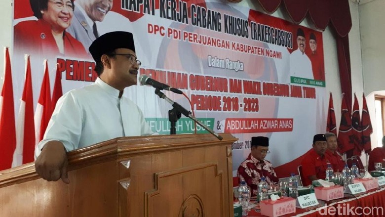 PDIP Ngawi Siap Menangkan Gus Ipul-Anas PDIP Ngawi Siap Menangkan Gus Ipul-Anas