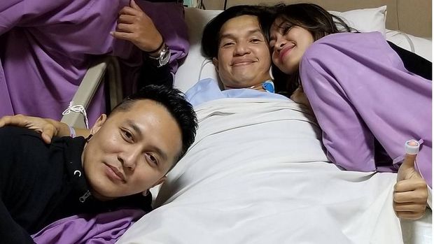 Kini kondisi kesehatan Edison atau Echon sudah mulai membaik.