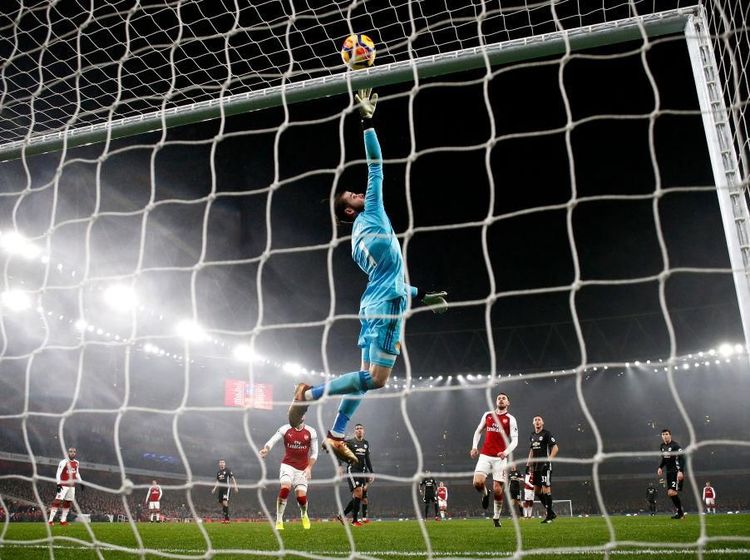 Foto: David De Gea si Manusia Laba-laba