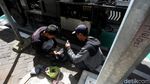 Perbaikan Lampu Lalu Lintas di Jalan Diponegoro