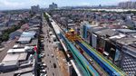 LRT Jakarta Dikebut: Rel Sudah Mulai Dipasang