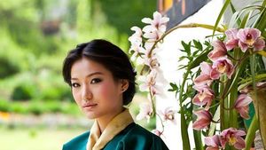 Foto: Pesona Kecantikan Jetsun Pema, Ratu Termuda Dunia