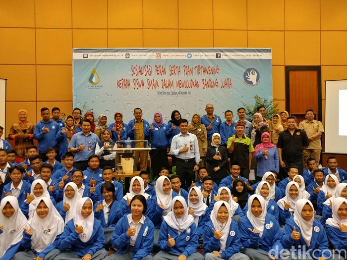 PDAM Ajak Pelajar Jaga Sumber Air di Bandung