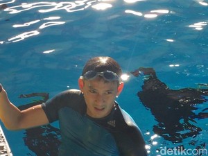 Soal Lawan Master Renang di Kolam GBK, Sandi: Saya Nonton Aja