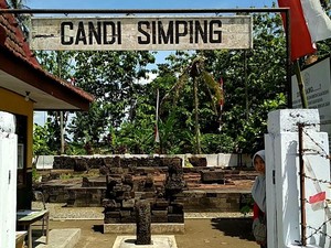 Candi Simping Jadi Titik Kumpul Kirab Pemuda Nasional 2017